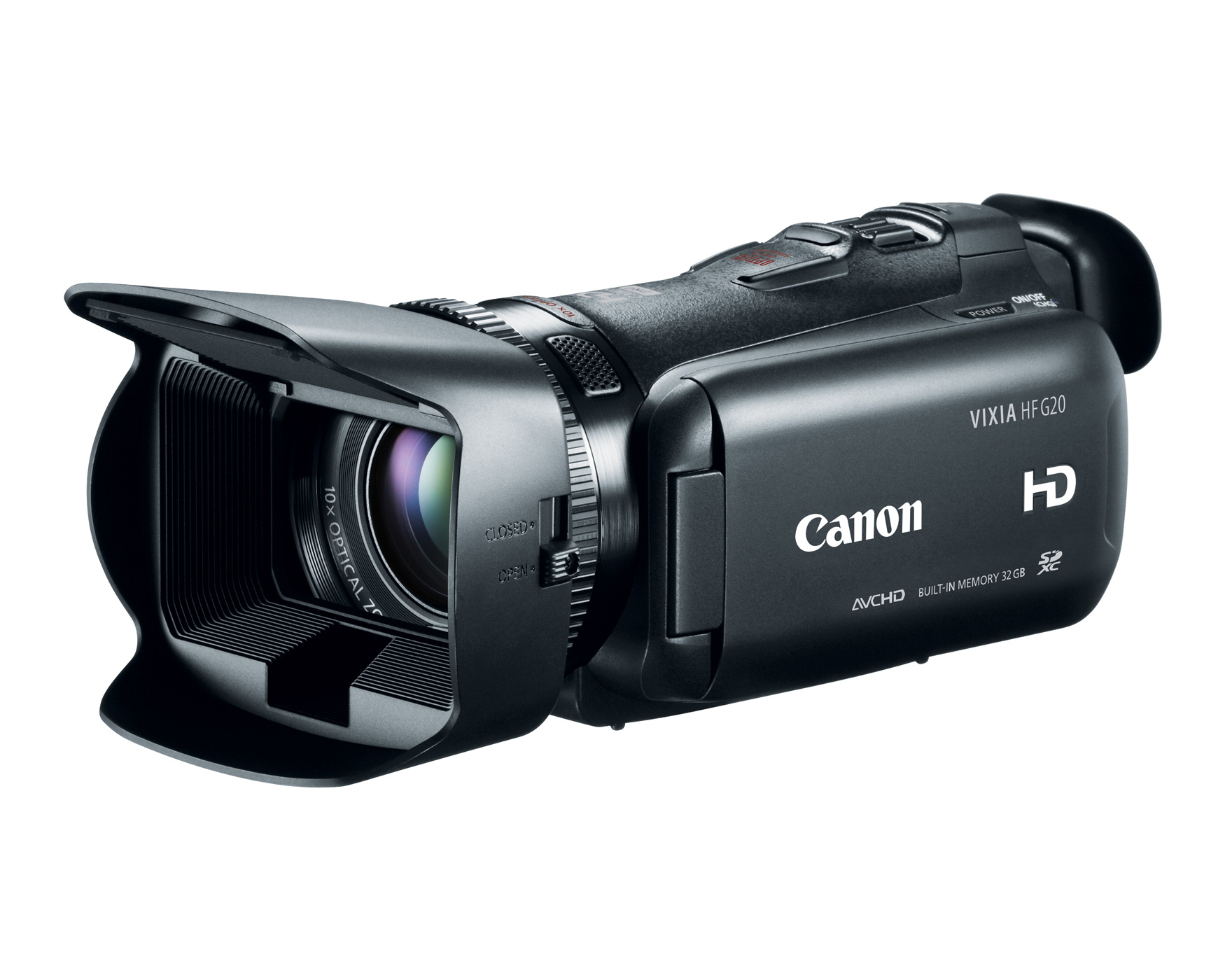 Canon VIXIA HF G20 1/3inch AVCHD/MPEG4 HD Camcorder with 32GB Memory