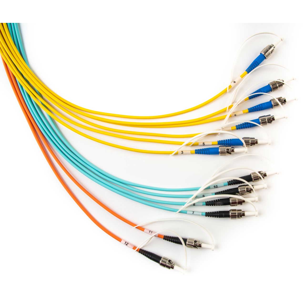 Camplex TAC-ALL 12-Channel ST Single Mode & ST Multimode Fiber Optic ...