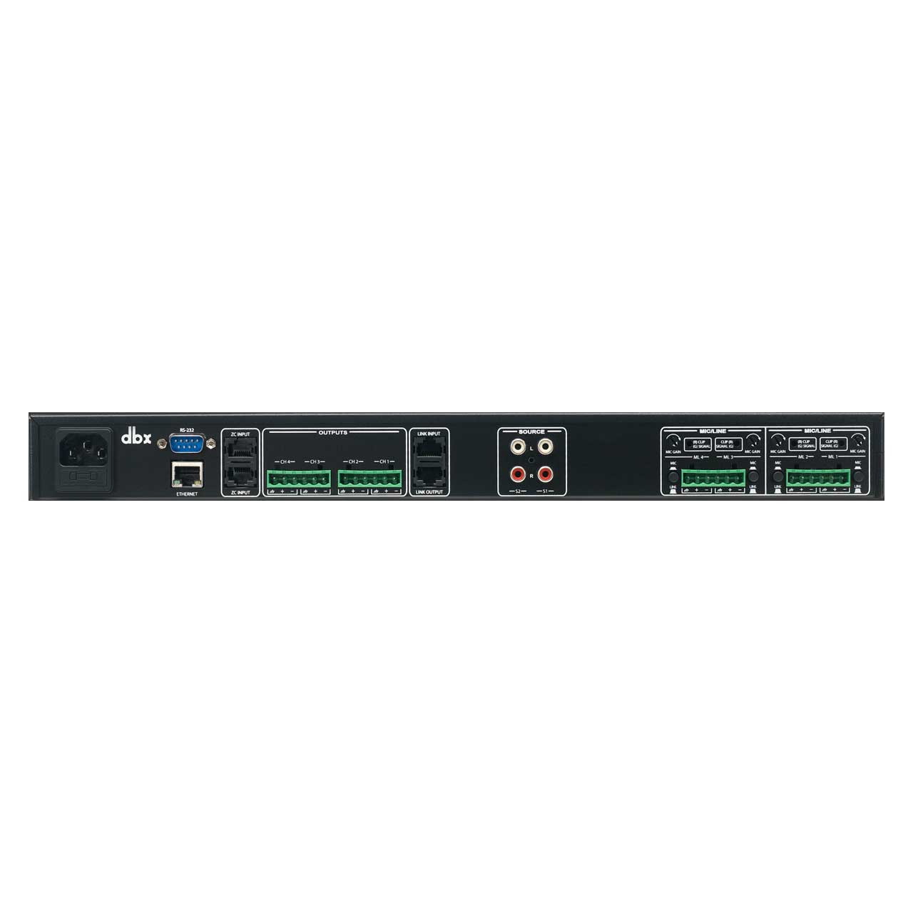 DBX 641M ZonePRO 6x4 Digital Zone Processor