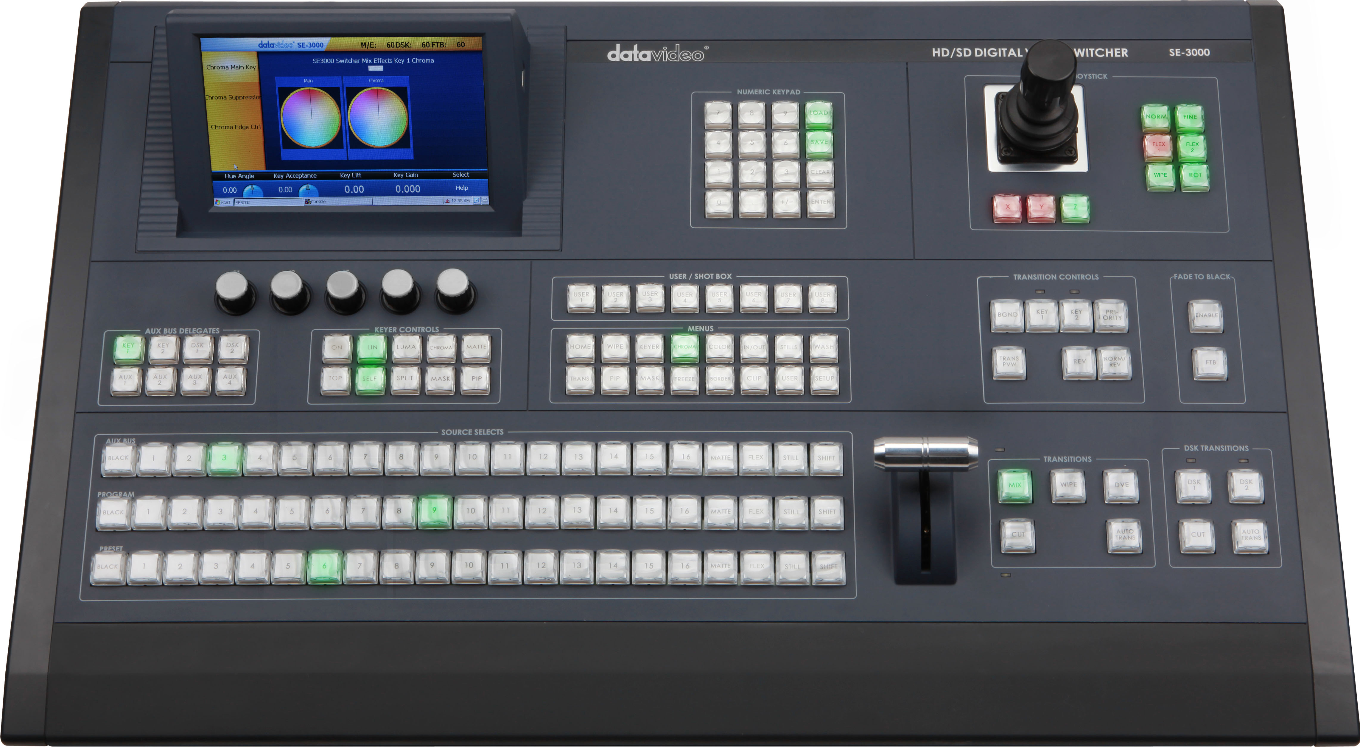 Datavideo SE300016MU HD/SDSDI Video Switcher 16 Input