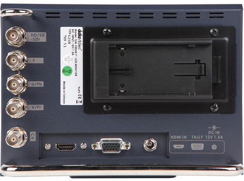 Datavideo TLM-700HD-C 7 Inch SD/HD LCD Monitor with Canon Battery Mount