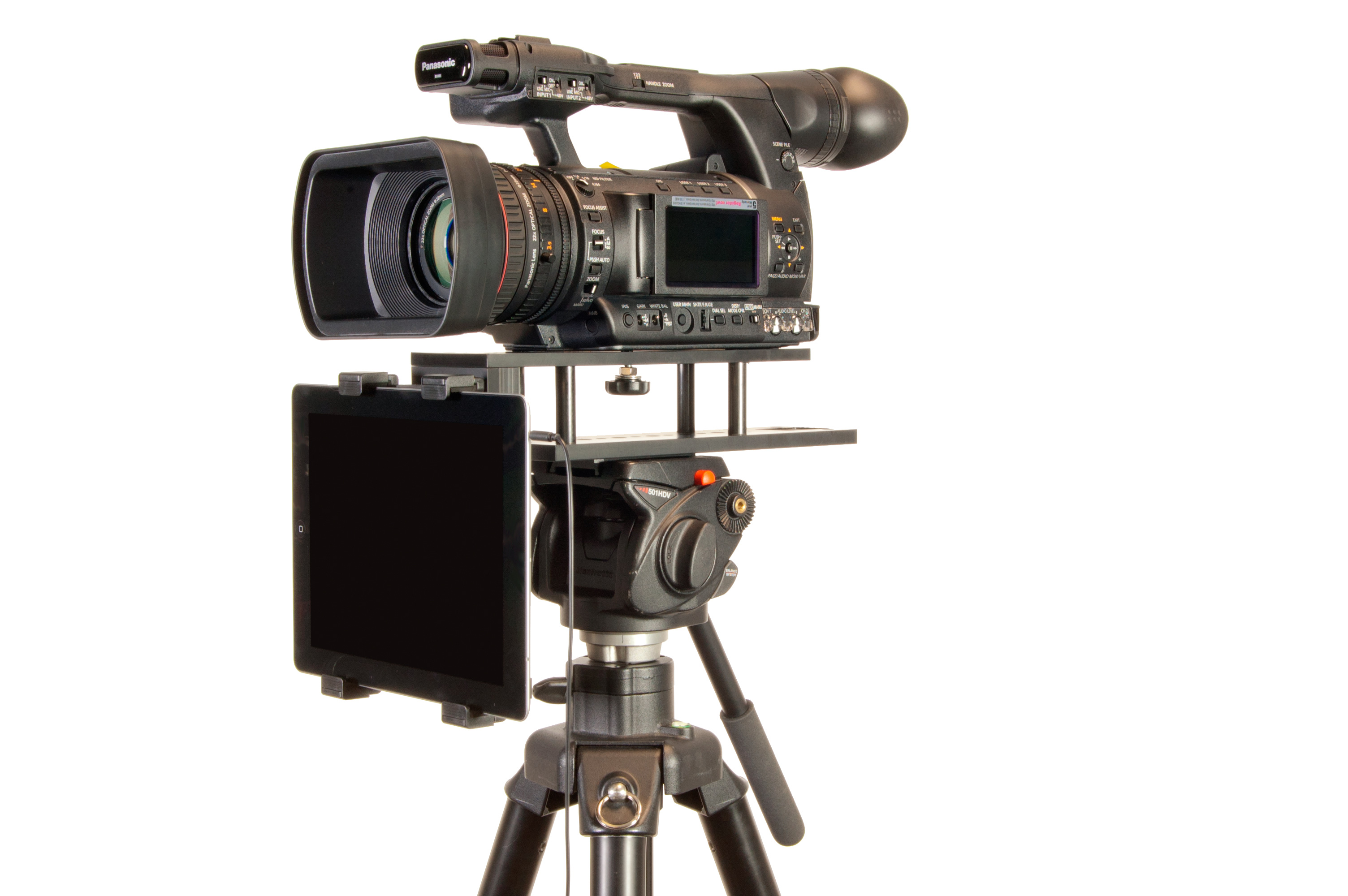 DataVideo TP300 PK Teleprompter Package - Includes TP300-B and HC-300 Case