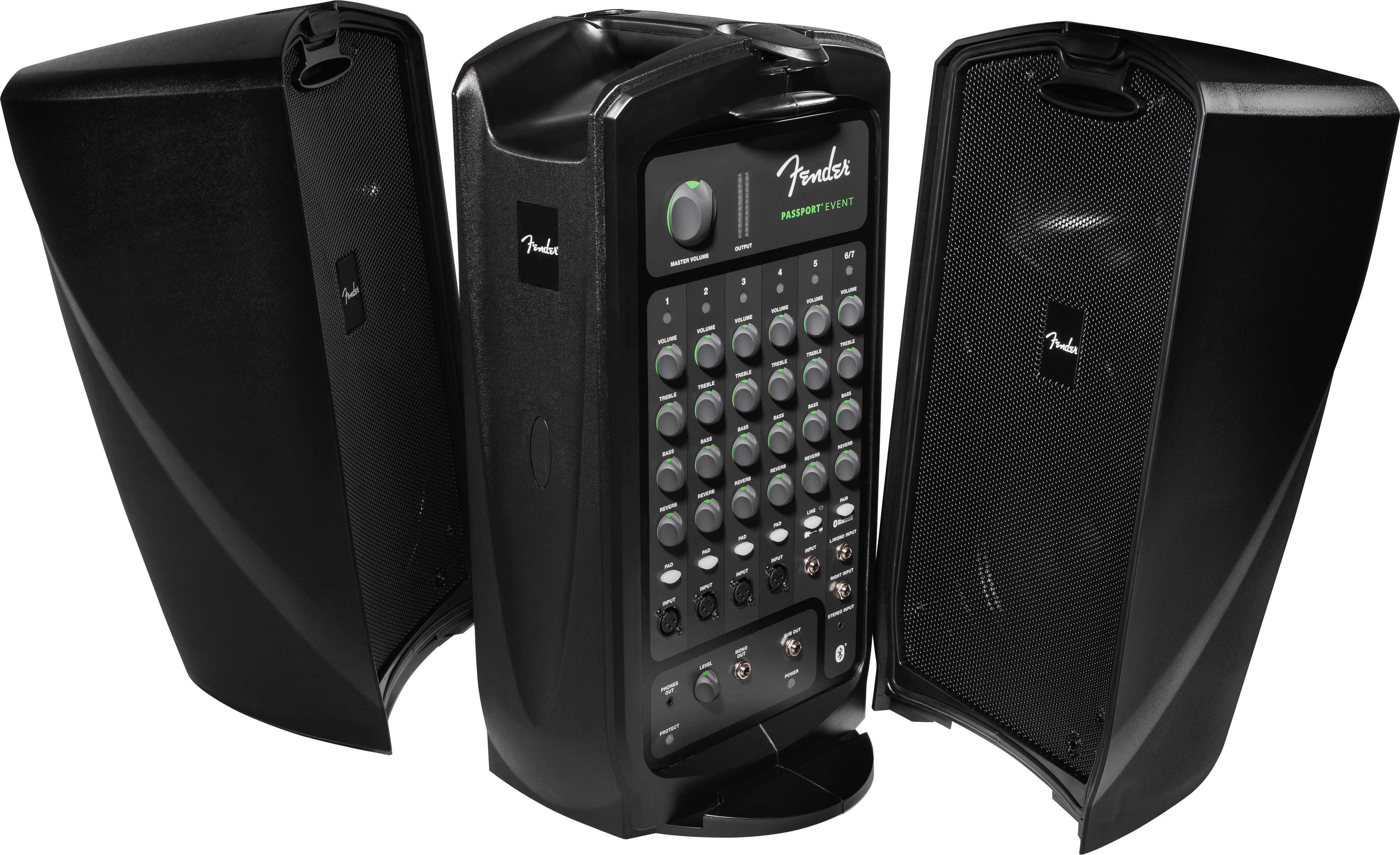 Fender Passport Event Portable Audio System 375 Watts 120V