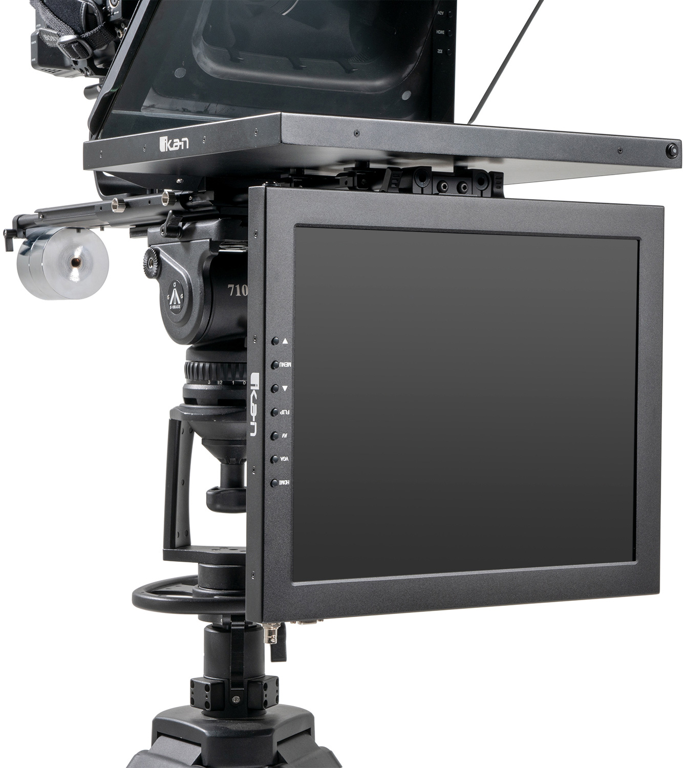 ikan PT450015TMKIT Professional 15 Inch High Bright Teleprompter with