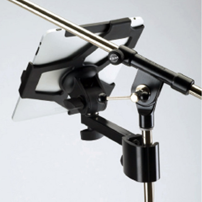 K&M 19720 iPad Holder with clampon mount