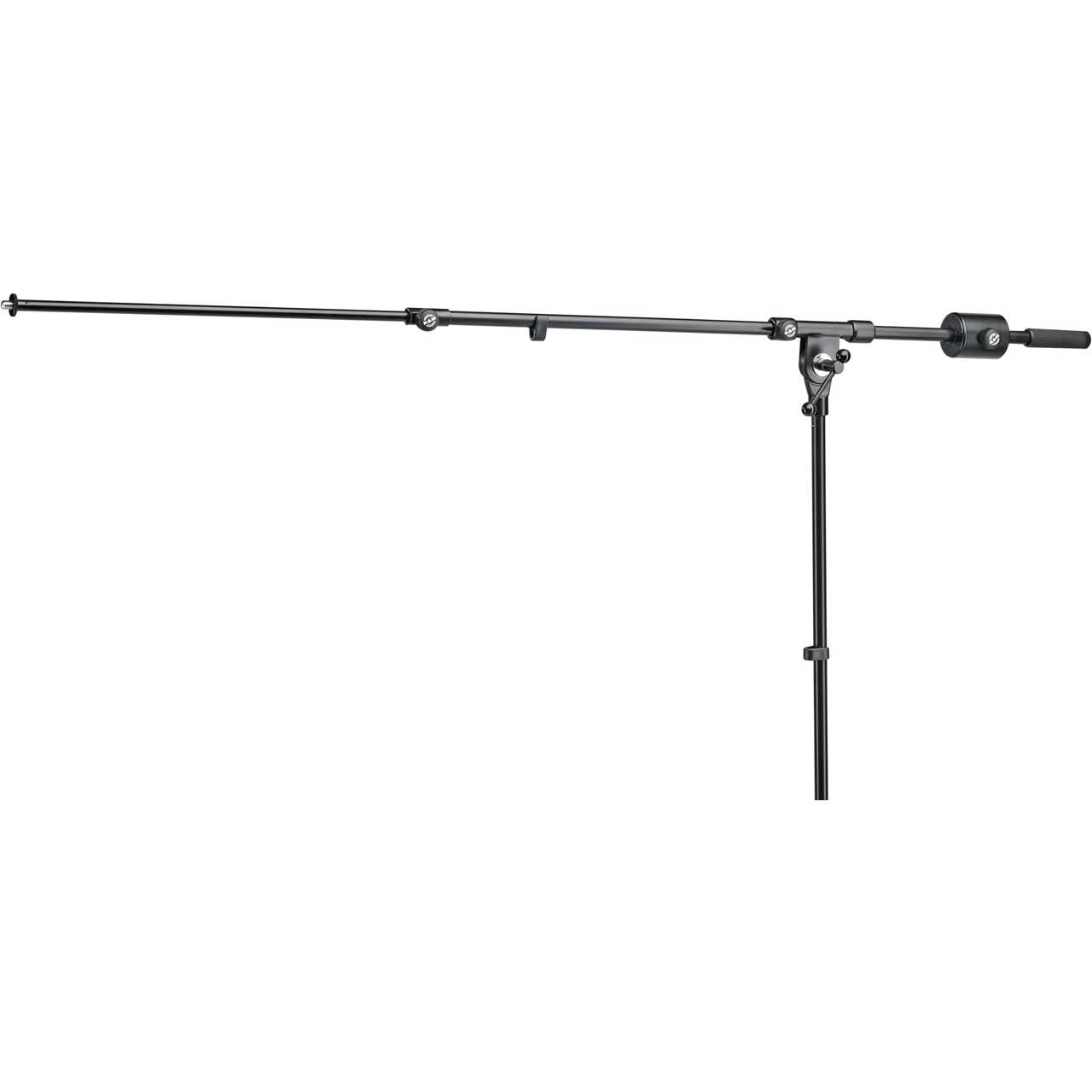 KM 25530 Extra Long Adjustable Microphone Boom Arm with Weight - Black