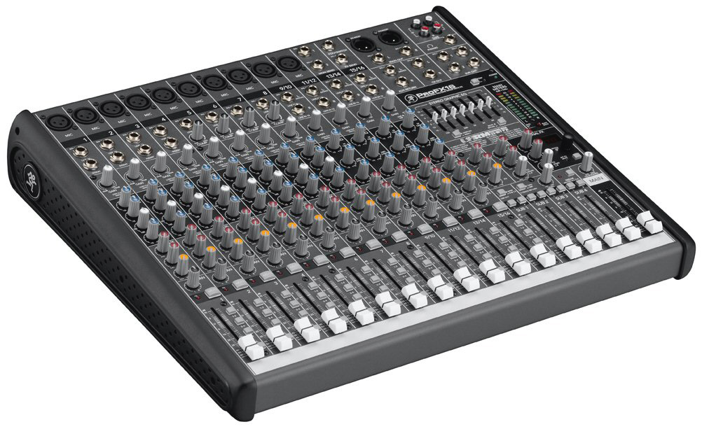 Mackie ProFX16 Professional 16Channel Compact Mixer with Onboard FX
