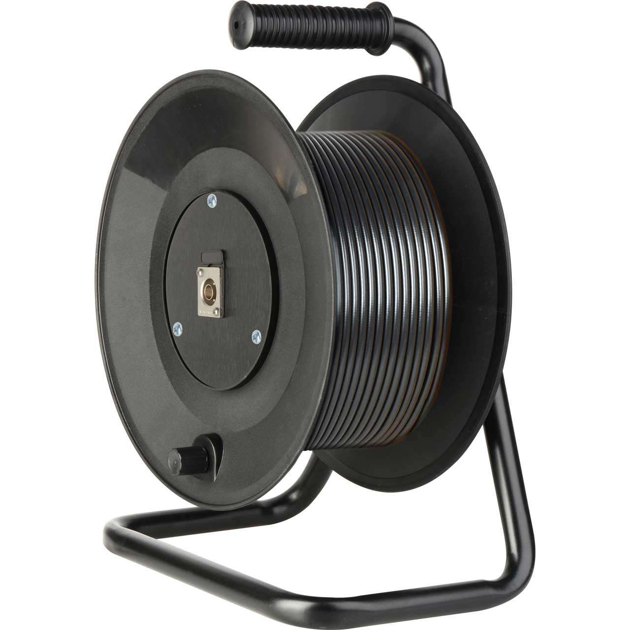Jackreel Deluxe MKR-1-1694F-050 Single Channel Belden 1694F BNC Cable Reel