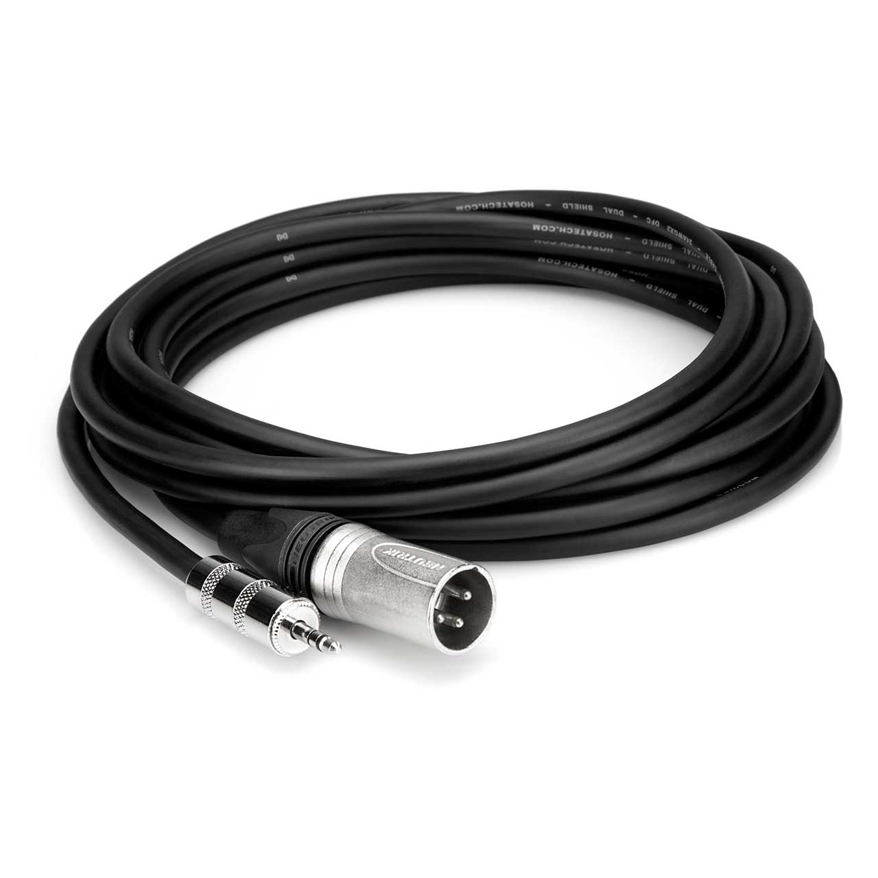 Balanced XLR Male to 3.5mm TRS Audio Cables with Neutrik Connectors Al -  Custom Cable Connection