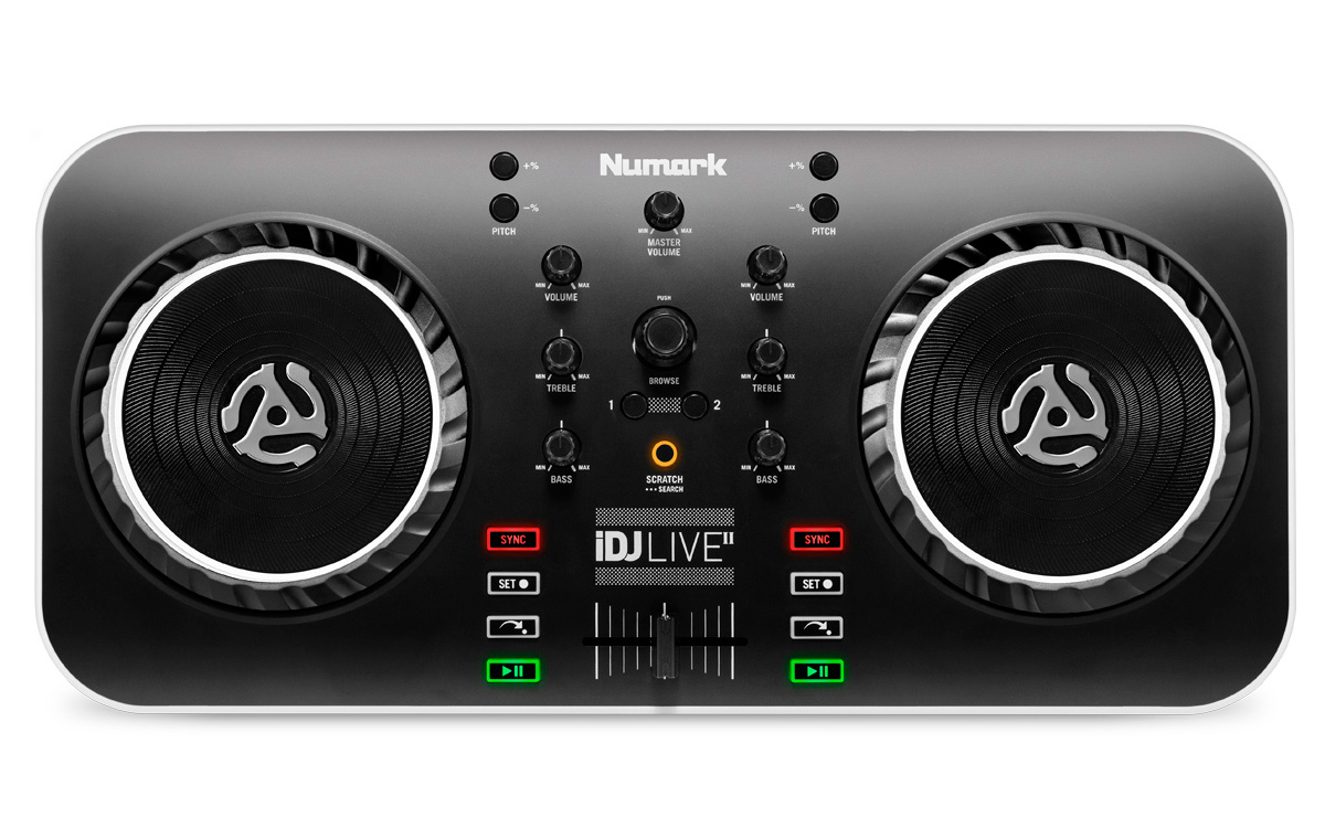 Numark iDJ Live II DJ Software Controller for iPad iPhone & iPod