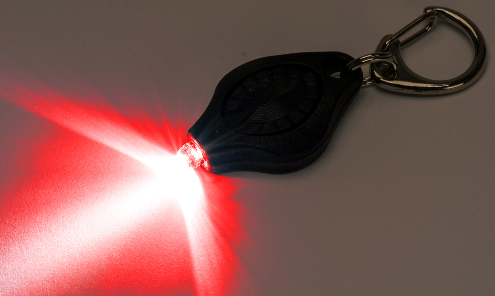 Photon Freedom MicroLight LED Flashlight and Keychain Red LED