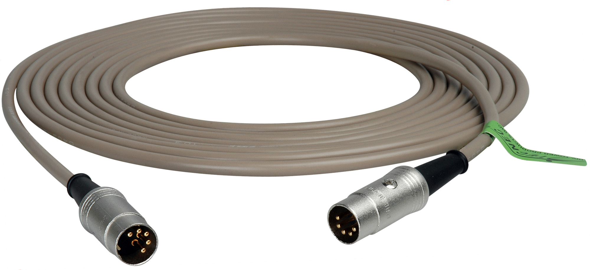 Sescom Professional Studio Grade Midi Cable - 25 Foot- Black