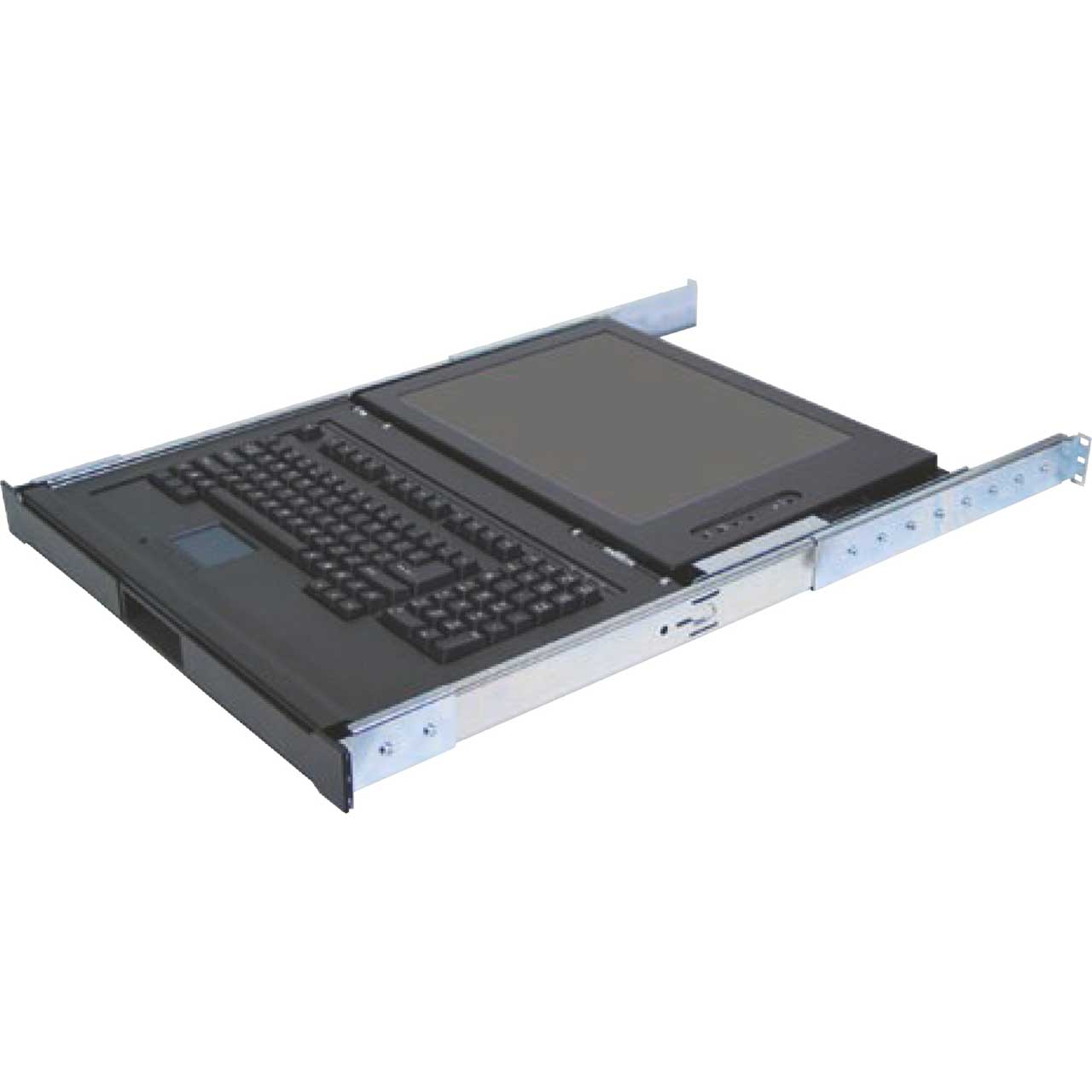 Recortec RMM617C 17Inch Rackmount LCD KVM Console with Monitor and