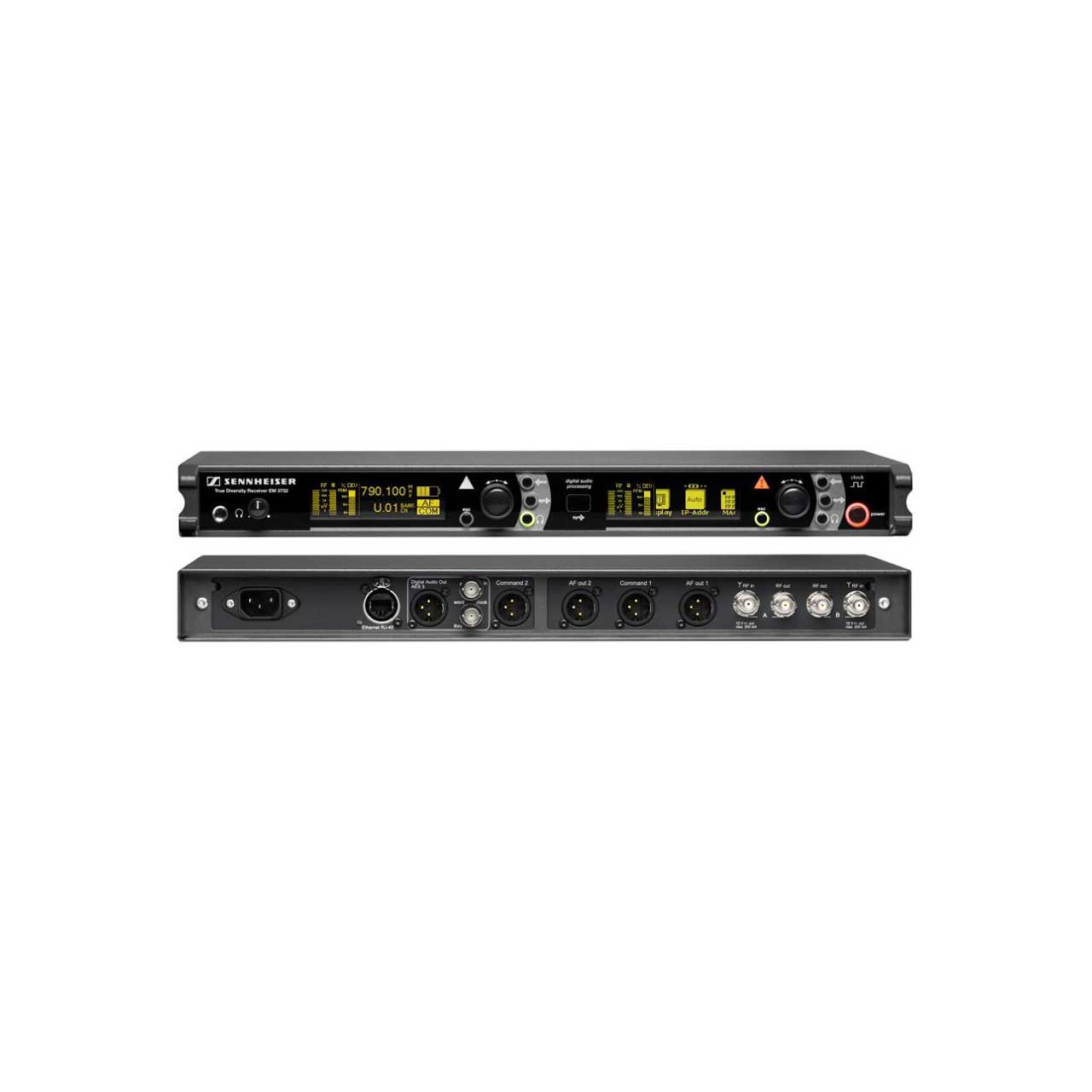 Sennheiser EM 3732-II 2-Channel Diversity Receiver - Wireless