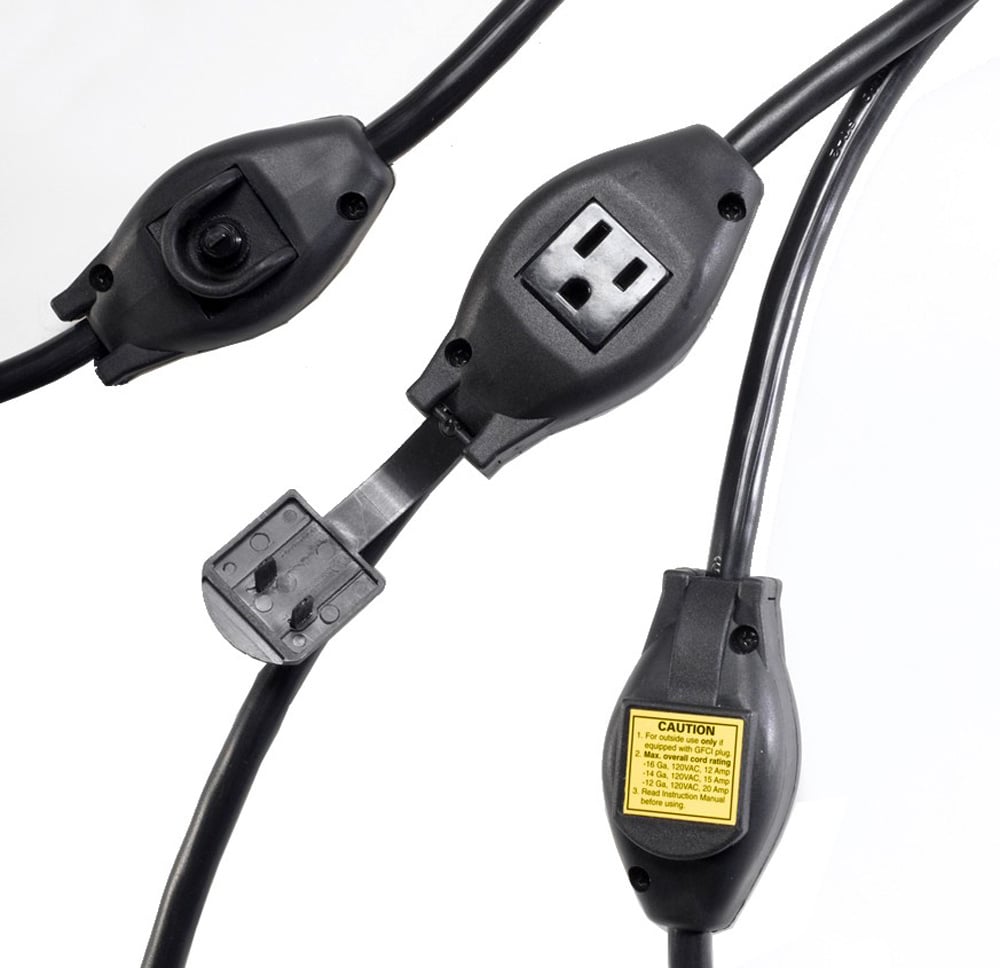 Stage Ninja MXC5012 50 ft 12 gauge 20 amp 5Tap Extension Cord