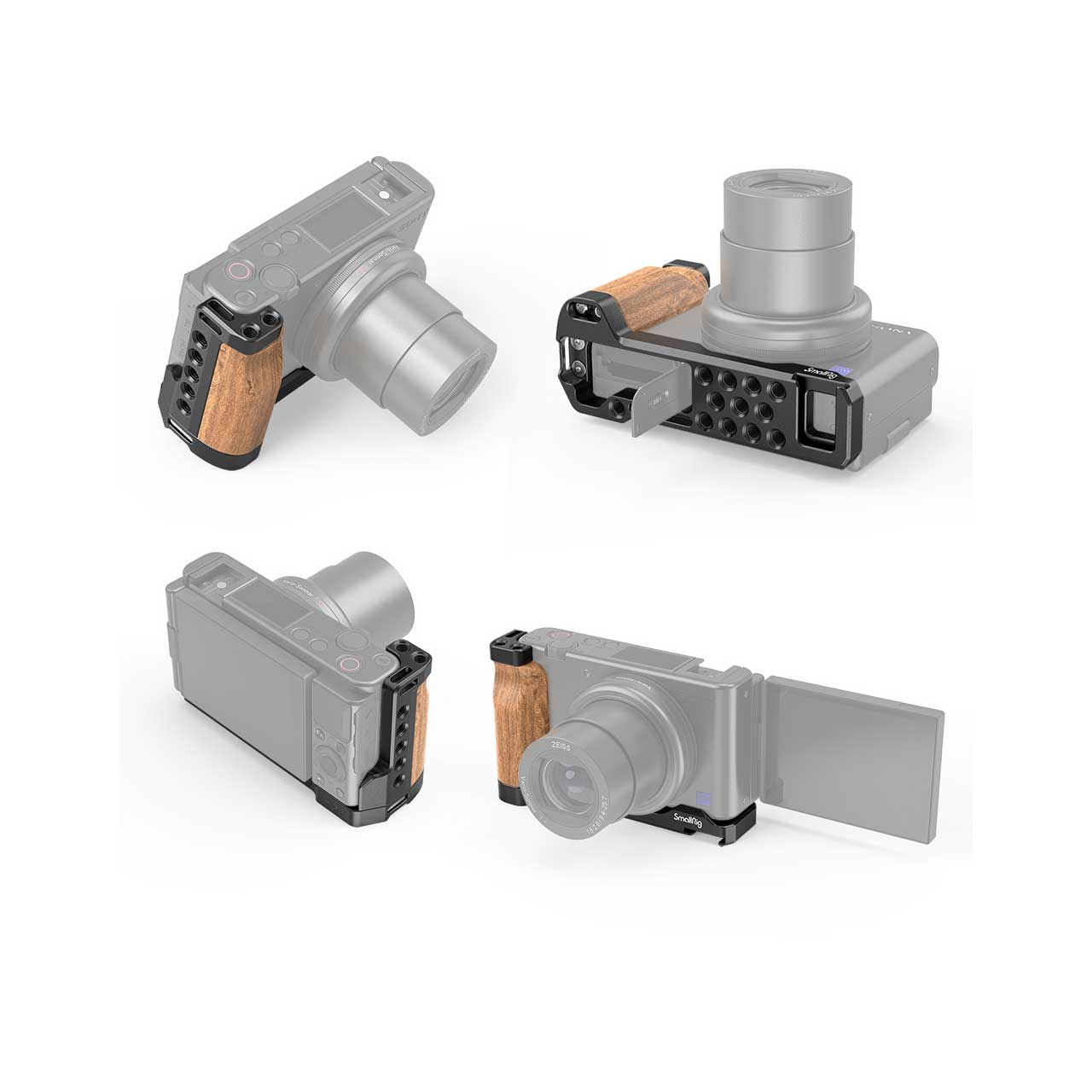 SMALLRIG ZV1 L-Bracket 2936 Cage Avec Sabot Froid Pour Sony ZV1