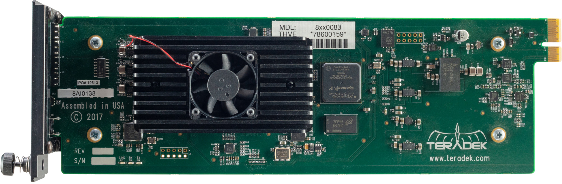 Teradek 101115 HEVC/AVC (H.265/H.264) Encoder Card