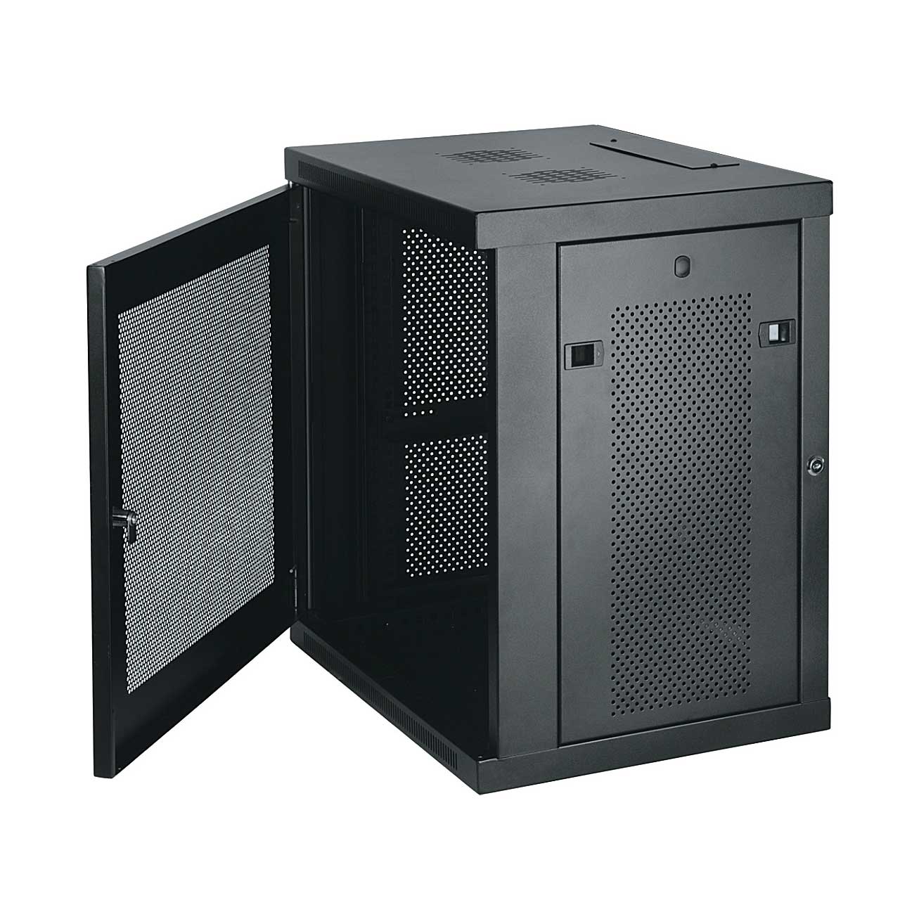 tripp lite 12u wall mount rack enclosure server cabinet