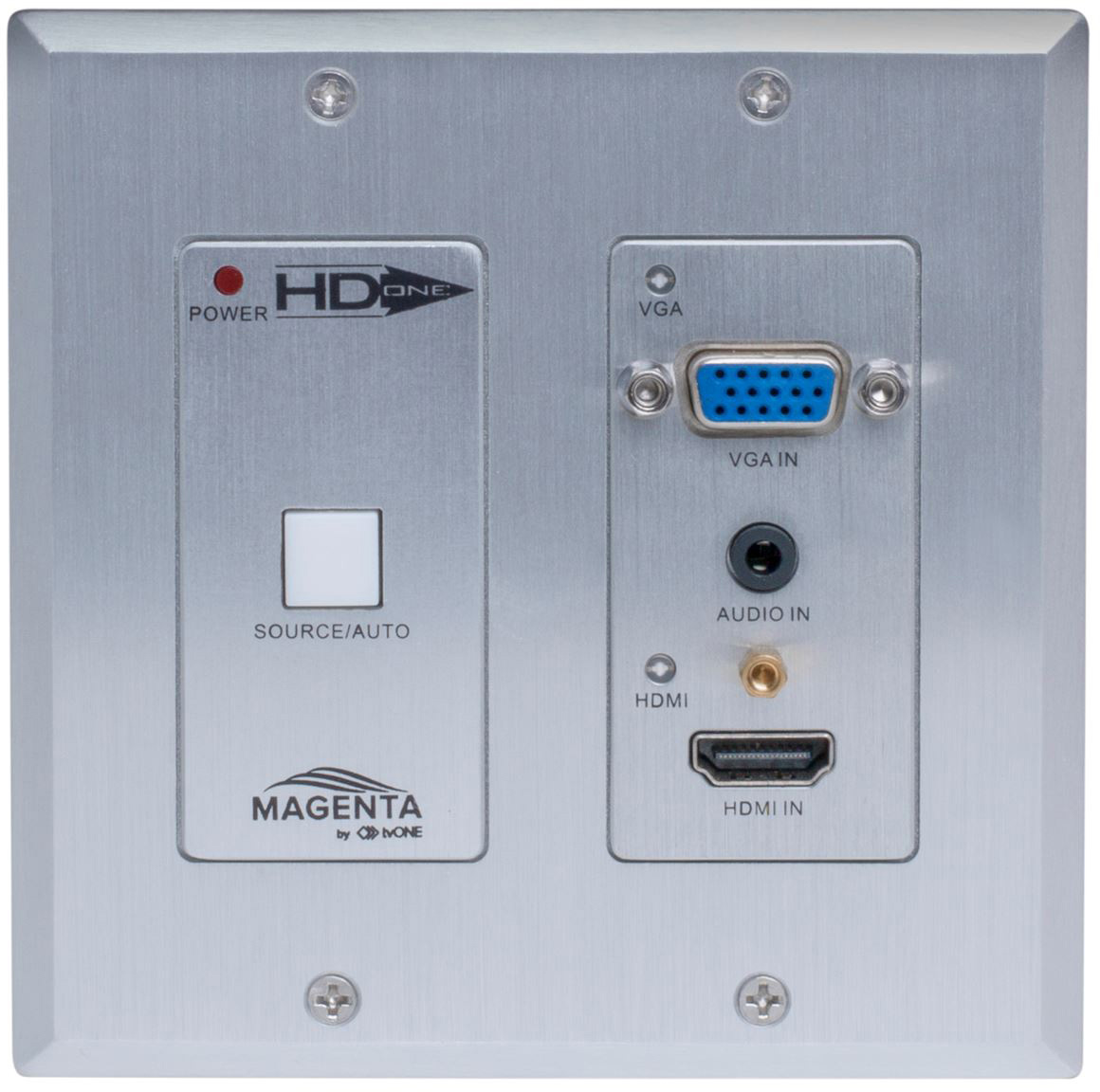 tvONE MGWP611US HDOne HDBT Wall Plate TX with VGA and HDMI 1.4 Input