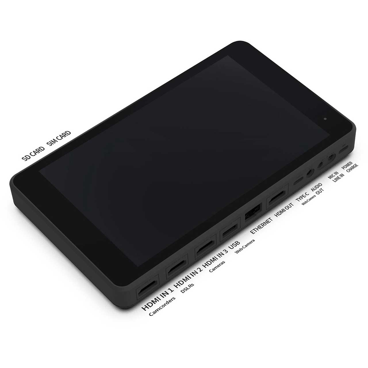 YoloLiv YoloBox Pro Full HD Portable All-in-One Multi-Camera Live Streaming  Encoder Switcher Monitor Recorder