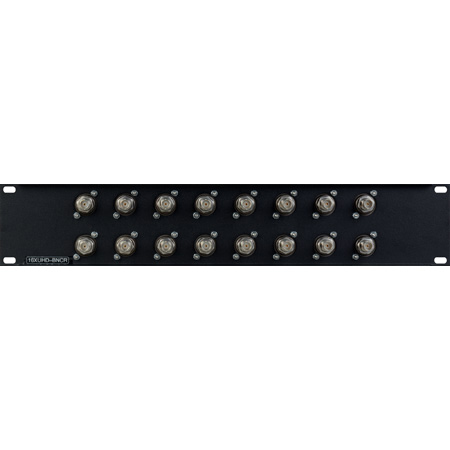 My Custom Shop 16XUHD-BNCR 16-Port 4K/8K 12G-SDI Feed-Through BNC Patch ...