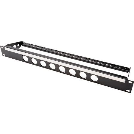 My Custom Shop 8X 8-Port Unloaded Rack Panel for 8 D-Series Connectors ...