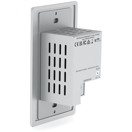 Blustream DA11ABL-WP-US Dante 2+2 Bluetooth Wall Plate - Single Gang