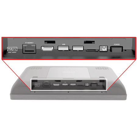 Hall Technologies HIVE TOUCH All-In-One PoE User Interface and Control ...