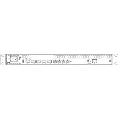 LEA Pro Connect 164 4-Channel 160watt 4/8ohm 70V/100V Class D Audio ...