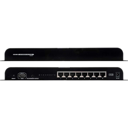 Ocean Matrix OMX-HDMI-HDB1X8 1x8 HDMI Extender Splitter Set - 1080p60 ...