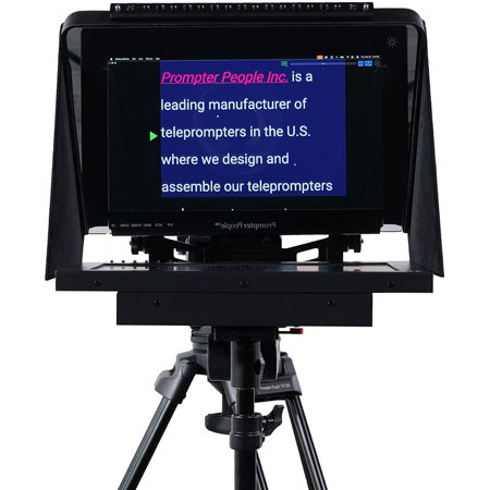 Prompter People Prop-FS-12HB-WS 12-Inch WideScreen Teleprompter with ...