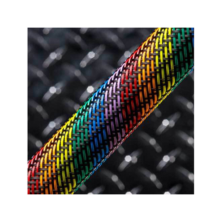 Techflex PTN0.38 3/8-Inch Flexo PET Expandable Tubing - Black - 500-Foot