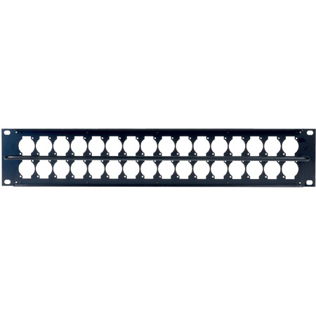 AVP WKM-US216E2-Z-B80 2RU Maxxum Panel Accepts 32 Single D Modules MIS ...