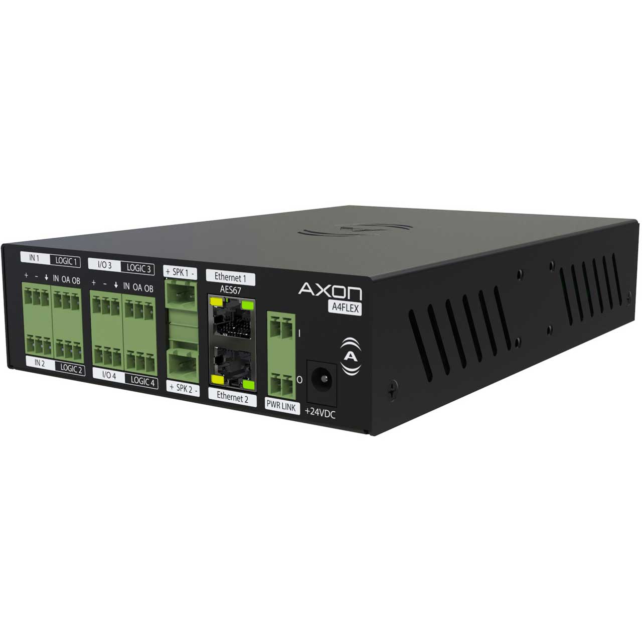 Attero Tech Axon A4FLEX 4Ch Mic/Line I/O Interface with Logic I/O