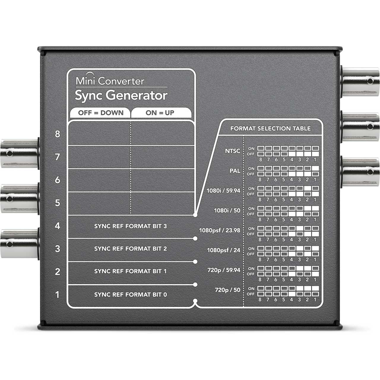 Locker Morse code Sense of guilt Blackmagic Design CONVMSYNC Sync Generator Mini Converter