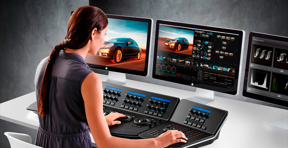 Blackmagic DaVinci Resolve 10 Color Correction with Full Control Surface