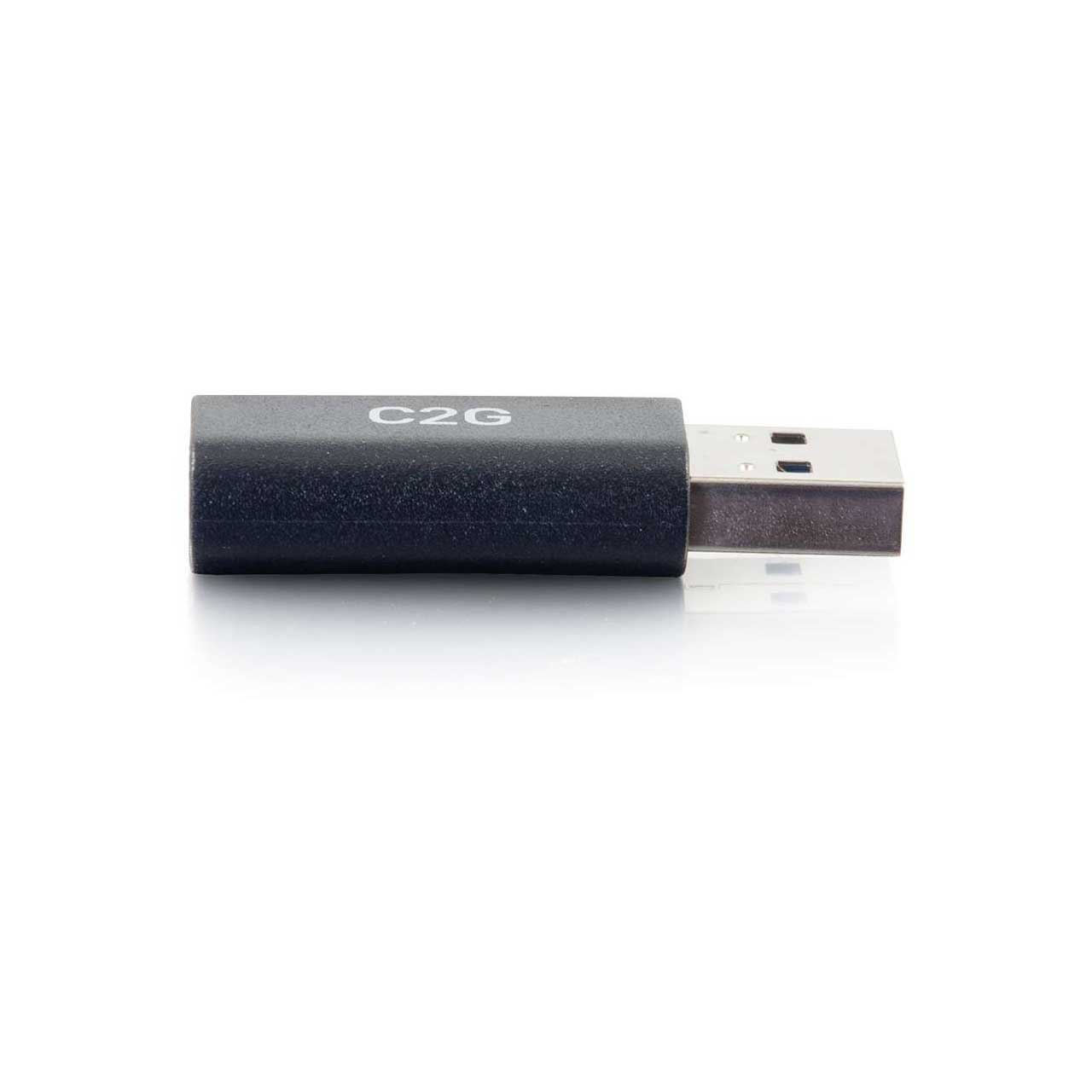 C2G USB C to USB Adapter - USB C to USB A SuperSpeed Adapter - 5Gbps - M/F  - 54427 - Cable Connectors 