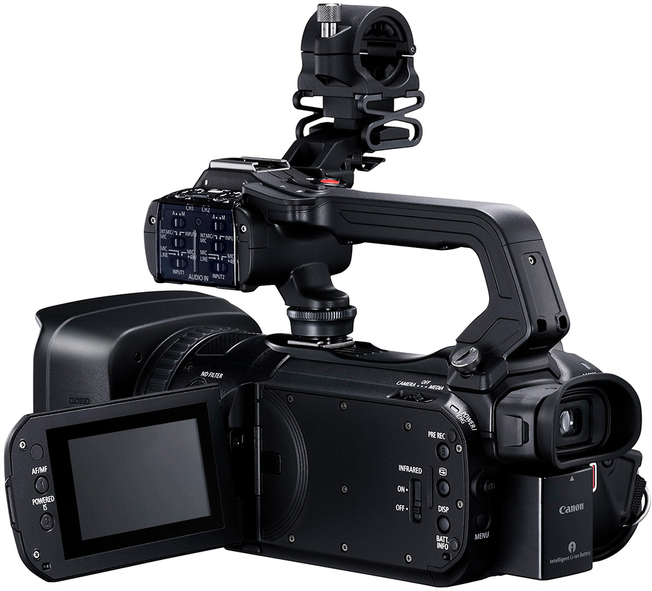 Canon XA50 Pro Camcorder with Lens Hood/BP820 Battery Pack/Mic Holder