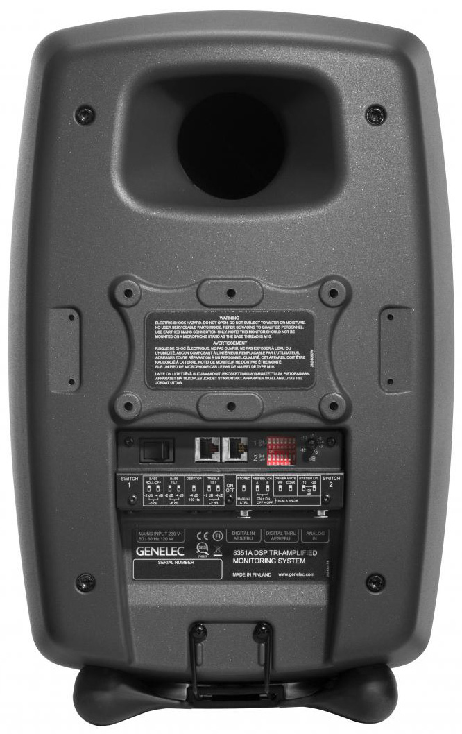 Genelec 8351 SAM™ Studio Monitor 2x Oval Woofers 8 1/2 x 4 inch