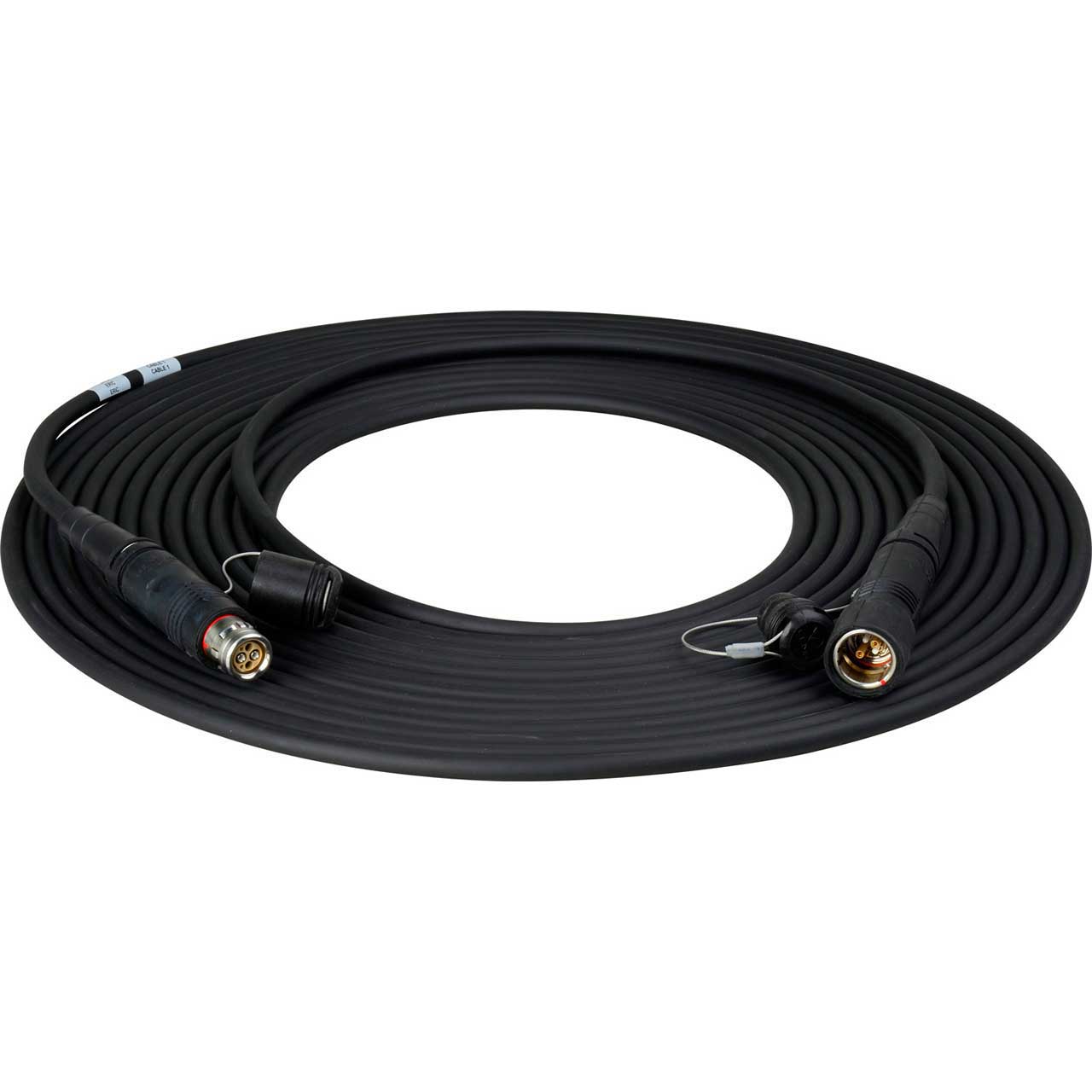 500 FT SMPTE Fiber Cable with Reel for Outdoor Broadcasting