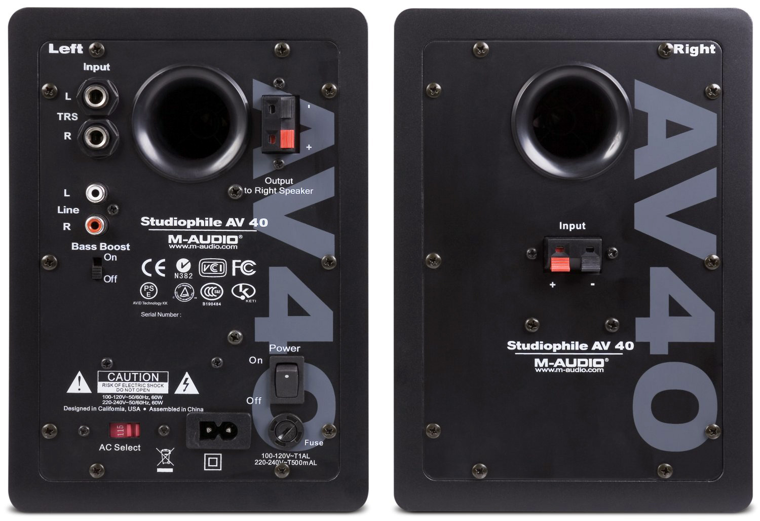 MAudio Studiophile AV 40 Professional Reference Speaker System