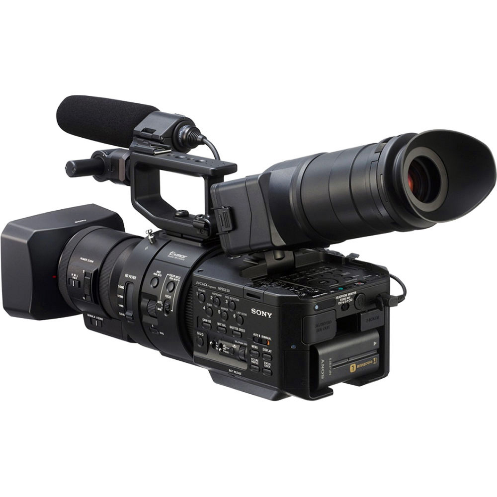Sony NEXFS700RH 4K Sensor High Speed NXCAM Super35 Camcorder with 18