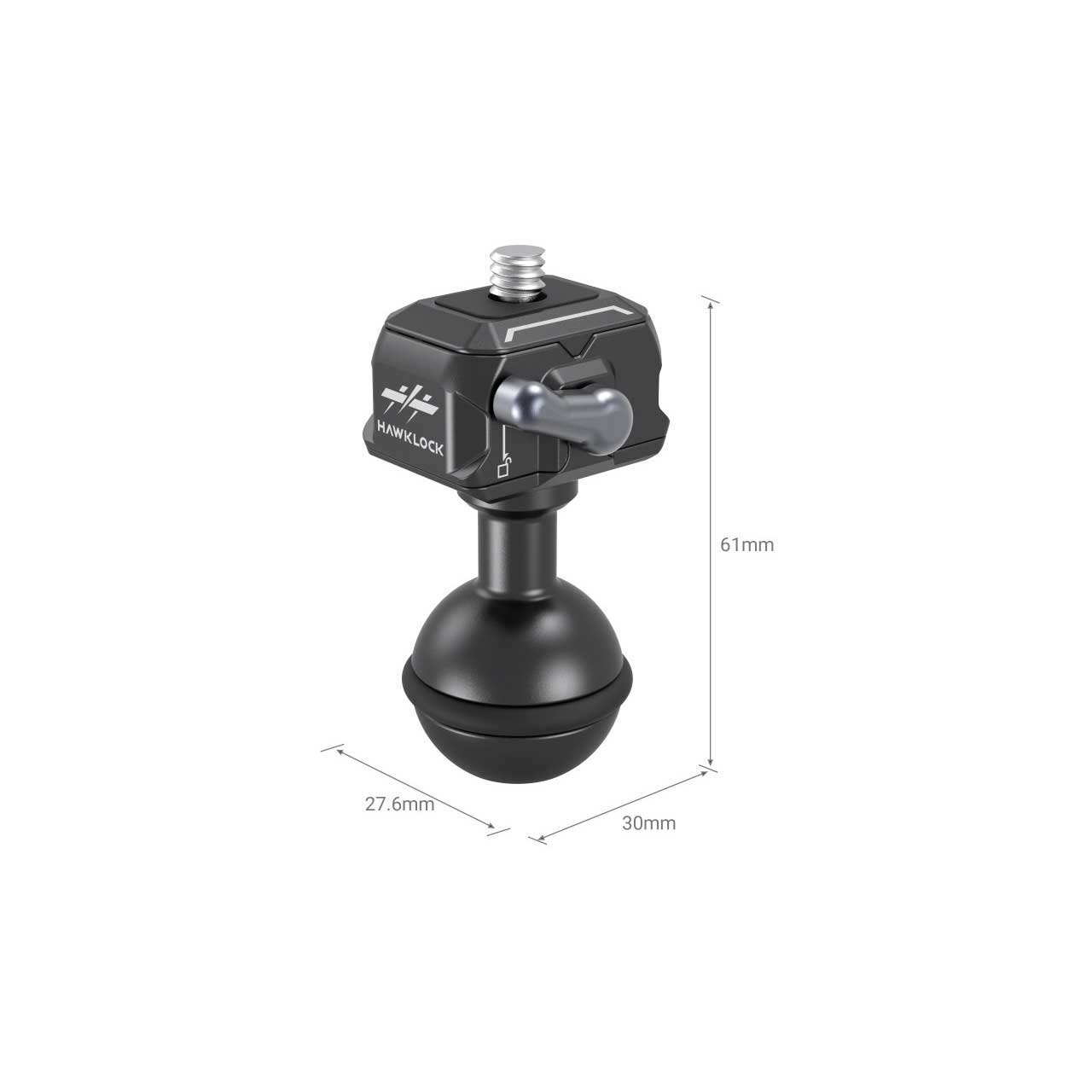SmallRig 3600 Drop-in HawkLock mini Quick Release 1/4 inch-20 Ball