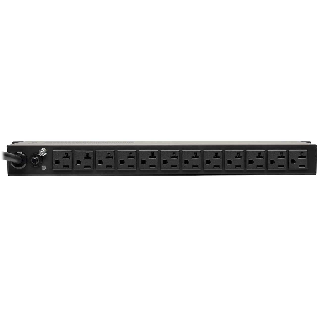 14 Outlets 5-20P Adapter 15 ft Tripp Lite PDU 1.92kW 3840 Joules 120V Cord L5-20P Input 1U PDUH20-ISO Single-Phase Basic PDU with Isobar Surge Protection 