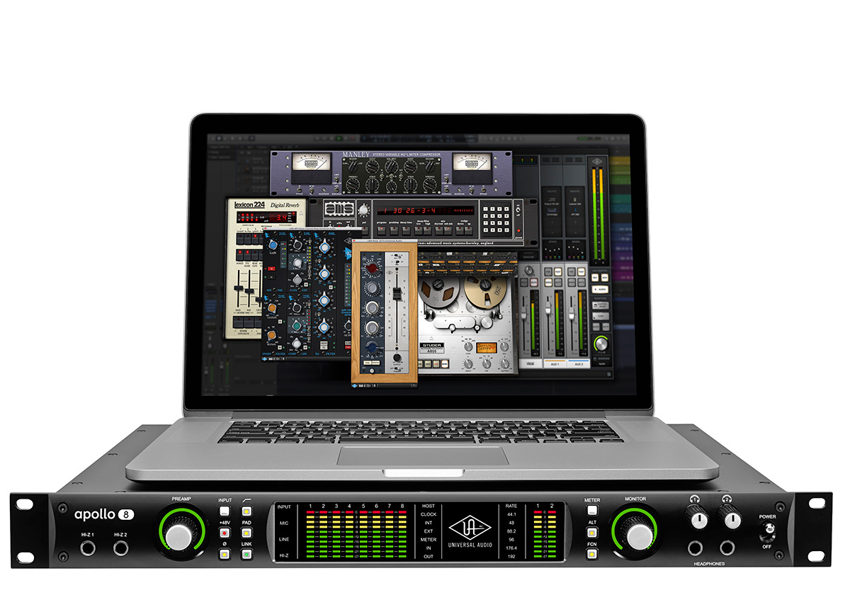 Universal Audio Apollo 8 Duo Thunderbolt 2 Audio Interface ...