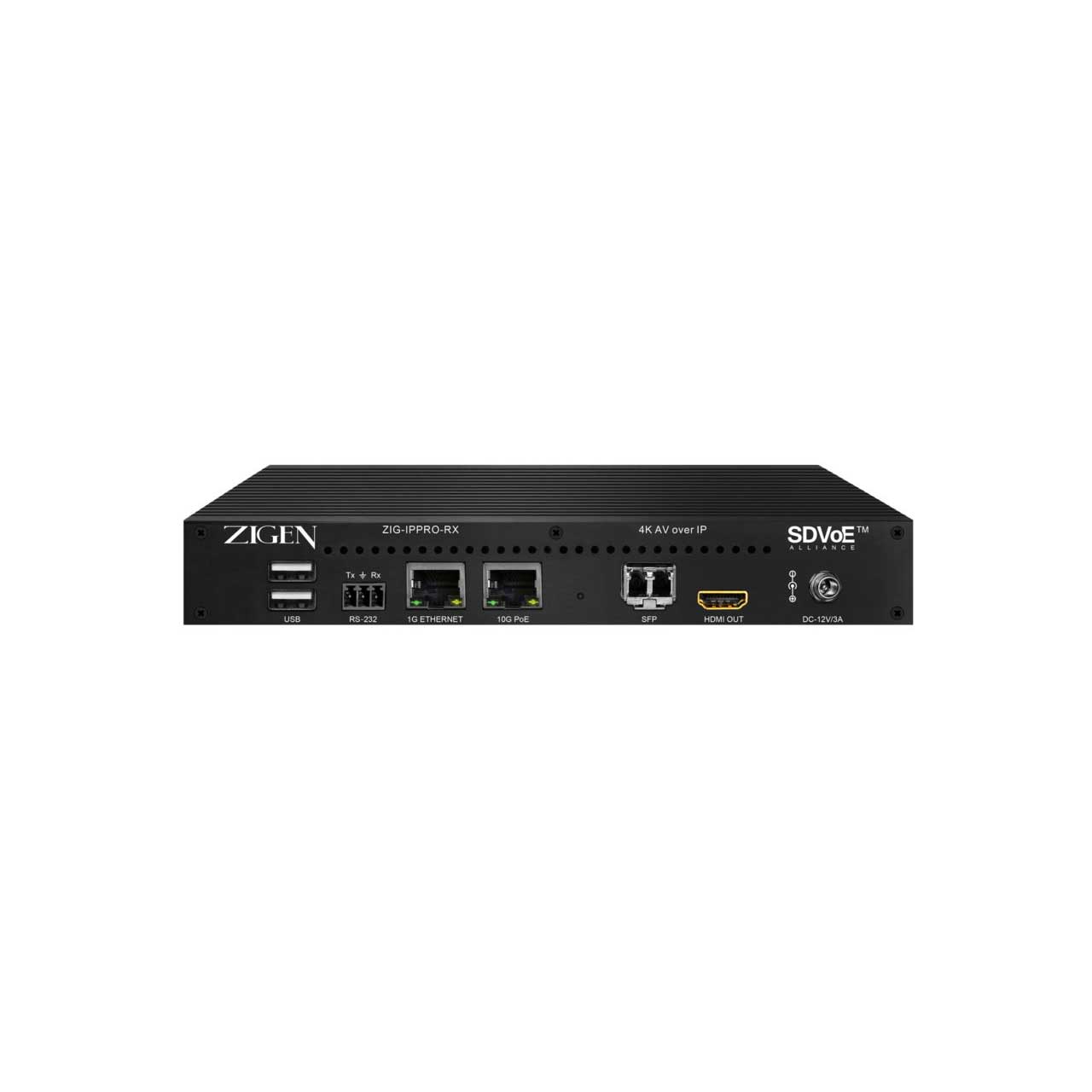 Zigen ZIG-IP-PRO-RX IP-Logic Receiver over Fiber - 4K/18G Uncompressed ...