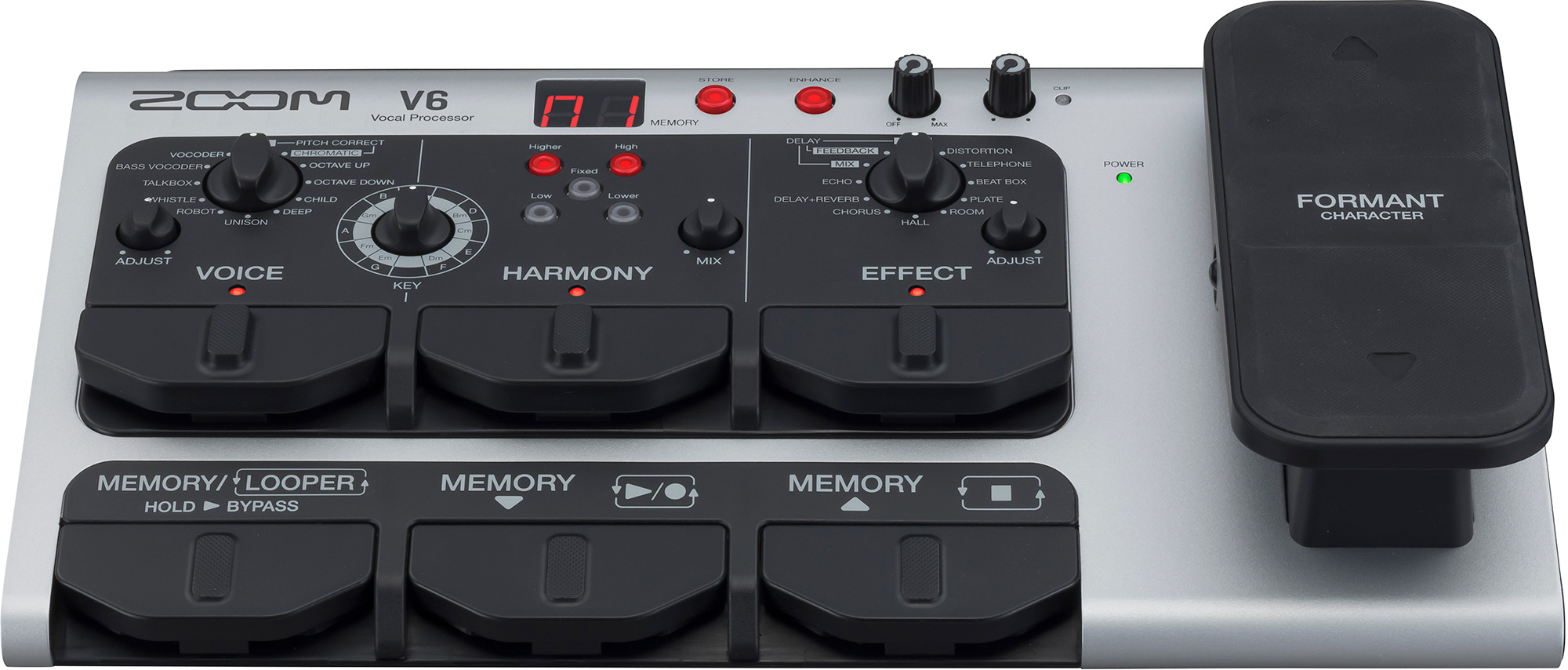ZOOM V6 Vocal Processor