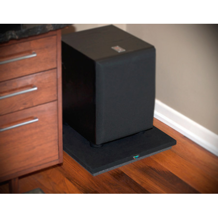 Auralex SUBDUDEHT Subwoofer Sound Isolation Riser 22in. x 18in.