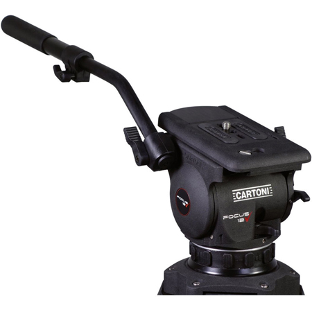 Cartoni KSDS12-C Focus 12 SDS 2 Stage CF 100mm Smart Stop Tripod Smart ...