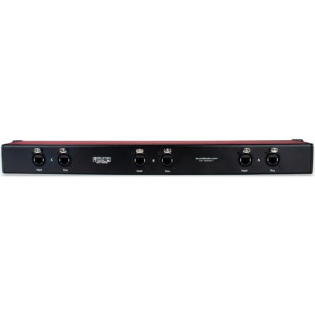 SoundTools CATRACK-MX 12 Male XLR Audio Over CAT5 Rack Unit w/ etherCON ...